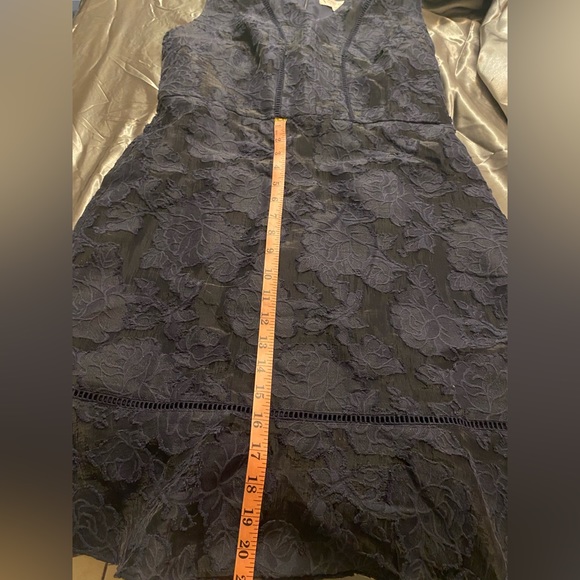 Nanette Lepore, Navy Sleeveless Floral pattern dress, size 8, NWT, $100 - Picture 5 of 12